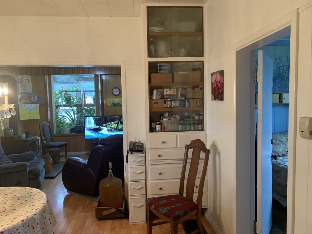 12 - Cupboard and drawers in dining room